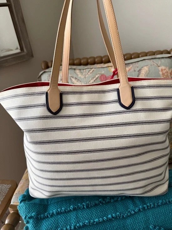 Coach x Saint James Legacy Weekend Breton Nautical Tote - Picture 4 of 9
